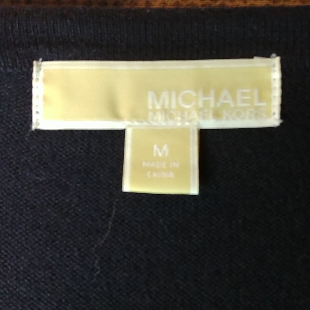 Michael Kors Zipper Cardigan Med - Picture 4 of 9